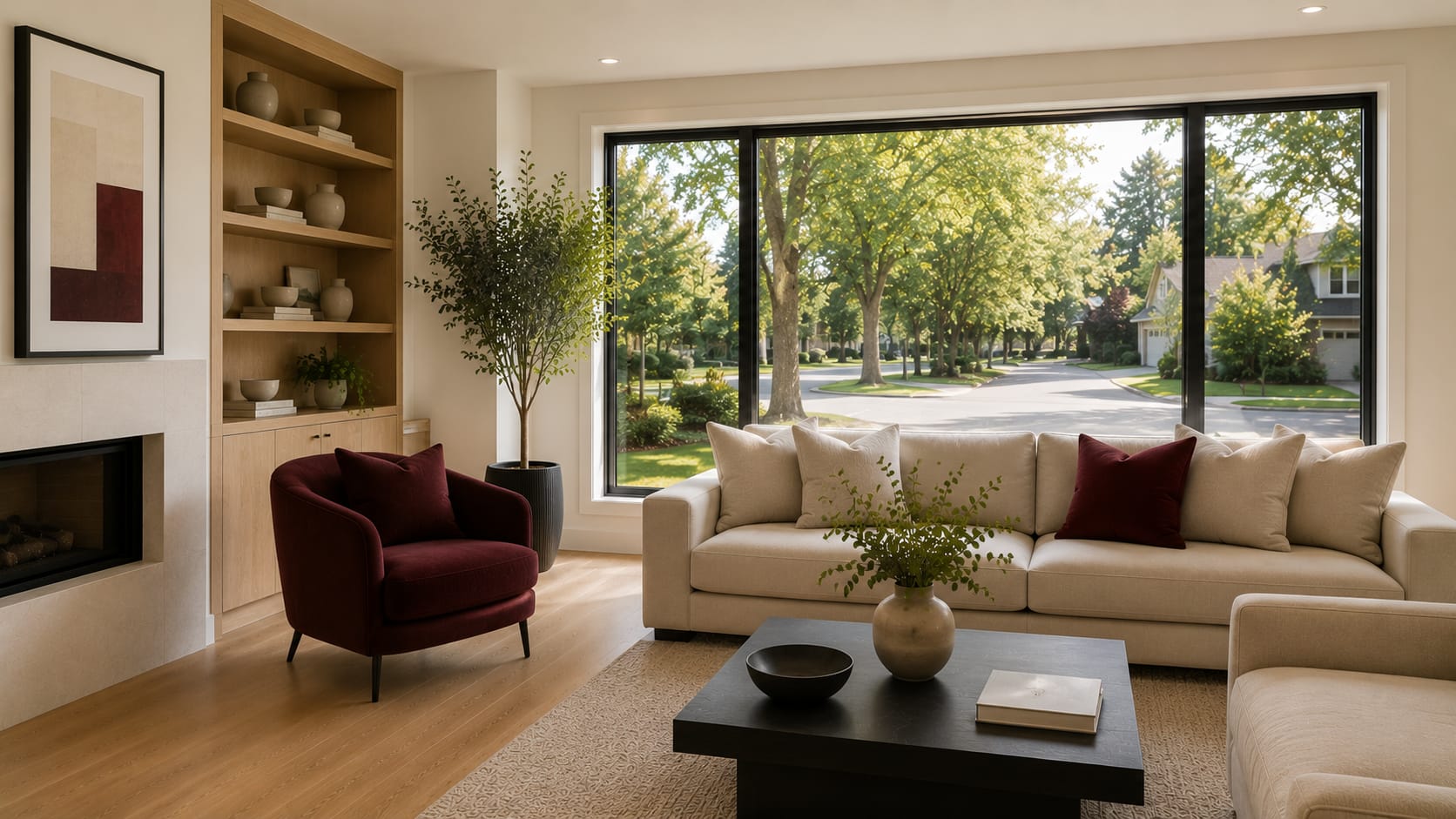 A renovated home interior in the Greater Toronto Area